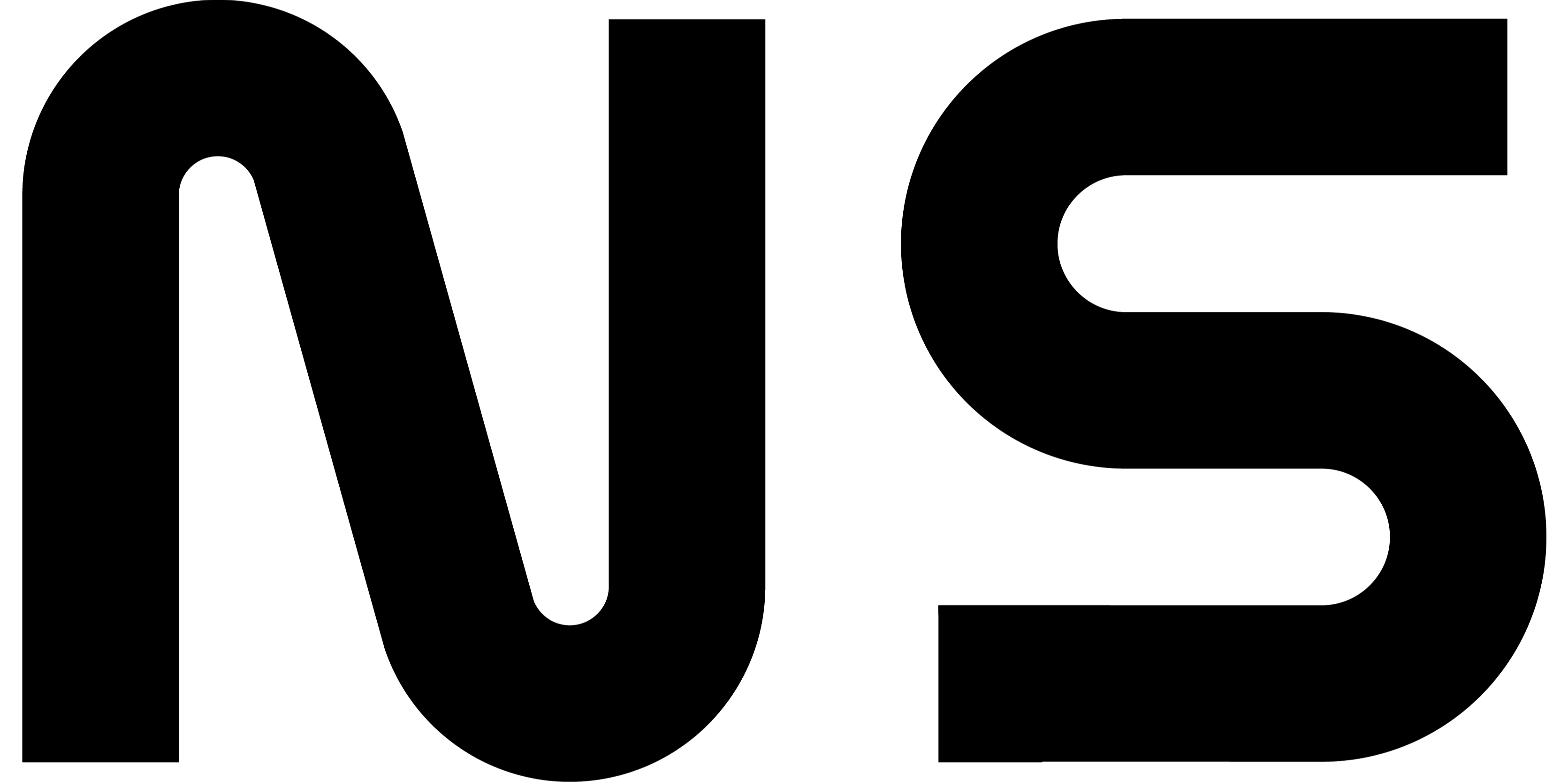 N S